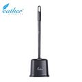 PLASTIC TOILET BRUSH WITH HOLDER - FEATHER BRAND. 