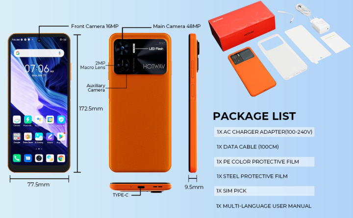 HOTWAV%20Note%2012%20Brand%20New%208GB%20Ram%20128GB%20Rom%20TRCSL%20approved%20Android%2013%20Smartphone%20with%206.8''%2090Hz%20Display%2048MP%20AI%20Triple%20Camera%206180mAh%20Battery%20PD3.0%2018W%20fast%20Charging%20Android%20Phone%20with%20Original%20Charger%20and%20cable%20and%20Back%20Cover%20with%20tempered%20glass%20-%20Image%208