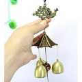 3 Bells Copper Wind Chime. 