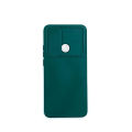 Slide Camera Lens Protection Phone Case For OPPO A15 / A15s Hard Silicone Shock Proof Back Cover. 