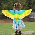 Kids Bird Costume Set Cape for Fancy Dress Cosplay Festival Yellow. 