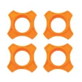 Pieces Silicone Microphone Anti-roll Anti-fall Sleeve KTV Mic Protective Ring for Conference Room News Interviews. 