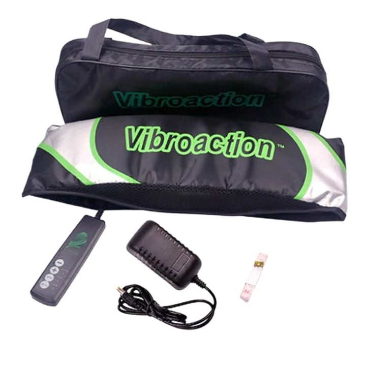 Vibroaction Slimming Relax vmeb Tone Burning Belts Weight Loss Vibroaction Belt - Black