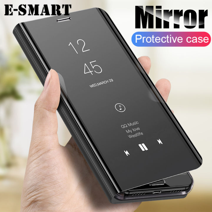 Back Cover Samsung Mirror Flip Case Z Flip Case Cute Cartoon
