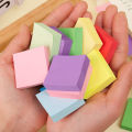 100 Sheets/Book Mini Sticky Notes Portable Color Square Memo Pad Student School Office Stationary Supplies. 