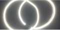 2 Pieces WHITE COLOR Three Wheel Head Light Ring LED Neon  Flexible Light.. 