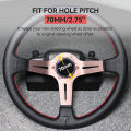 Steering Wheel Adapter Plate 70mm Aluminum Steering Wheel Pad Easy To Install Corrosion Resistance Sturdy Professional for G25. 