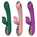18+ Double Licking Rechargeable Luxury Rabbit Vibrator Sex Toy. 