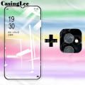 (2 Pieces) Tecno Spark 10C Screen Protector Tempered Glass + Camera Lens Protector Glass. 