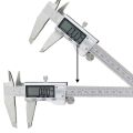 6" 150mm 8'' 200mm Stainless Steel Digital Caliper Electronic Micrometer Vernier Calipers Measuring Tool-200mm with box. 