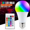 LED Bulb E27 RGB Lamp Led Bombillas 10W  Magic Change Color Smart Light Bulb RGBW 220V Spotlight RGBWW 110V 2835 Colorful. 