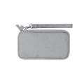 Electronics Organizer Bag Travel Cord Organizer Bag Data Cable Storage Bag Water Resistant Double Layers Pouch Carry Case for Cord,Phone,Charger. 