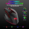 Ready Stock BLOODBAT RGB 3200DPI 10-key Wired Gaming Mouse USB Computer Mouse. 