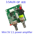 NAMUNY Design 2.1 Power Amplifier Board Multi Function Power Amplifier Board 5V20W Audio Amplifier. 