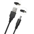 8 in 1 Universal 5V DC Jack Charging Cable Power Cord USB to DC Power Cable Connectors Adapter for Router Mini Fan Speaker. 