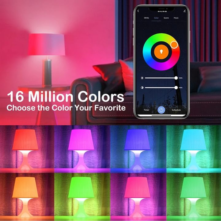 Tuya%2015W%20Smart%20Bulb%20E27%20WiFi%20Dimmable%20LED%20Light%20Bulb%20RGBCW%20/%20App%20Control%20Supports%20Alexa%20Google%20Home%20-%20Image%203