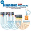 Sunshine SS-905D SS-908E Iboot DC Power Supply Android Mobile Phone Repair Cable For iPhone 6 - 13 14 Pro Max Battery Boot Cable. 