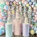 Rainbow Pastel Colors Balloons For Parties  Anniversaries Birthday Graduation Baby Shower  Weddings Unicorn Theme Rainbow Multicolor  Garland Arch Products -70 Pcs Pastel Balloons. 