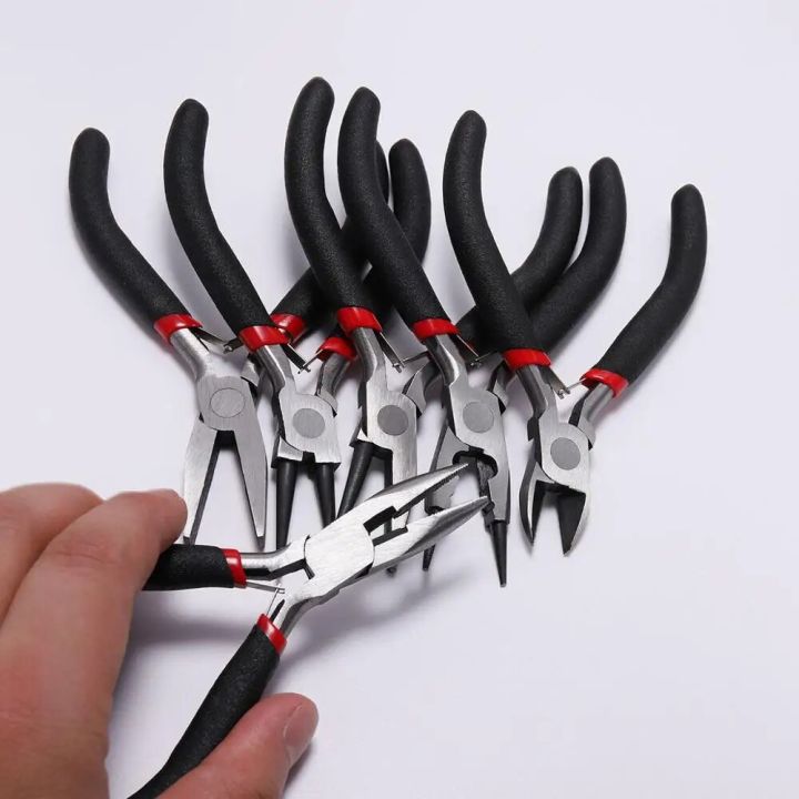 nose%20plier%20Round%20Nose%20End%20Cutting%20Jewelry%20Pliers%20Tools%20DIY%20Equipment%20Pliers%20Fit%20Handcraft%20Beadwork%20Repair%20Ferronickel%20Carbon-Hardened%20SteelTool%20Sets%20-%20Image%204