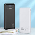 KAKUSIGA 10000mah Dual USB Power bank Mini Portable Slim Thin Safe 2.1A Charging Battery Powerbank. 