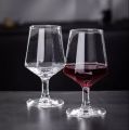 Wine Glass Set 6Pcs 435ml White & Red Wine Glasses Deli Glass Hotel & Home Glassware Drinking Glass. 