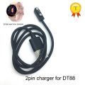 high quality Magnetic Charging Cable Charger For KW10 DT88 DT89 Smart Watch phone watch smart band DT88 pro wristwatch chargers. 