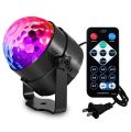 RGB Disco Light Sound Control Party Lights Strobe Dj Disco Ball Lamp Led Stage Light For Home Car Christmas Club. 