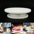 Cake Decorating Tools Baking Tool Cake Turntables Rotating Anti-skid Round Cake Stand Rotary Table Baking Kitchen Tools Cake Icing Turntable/Rotating Stand. 