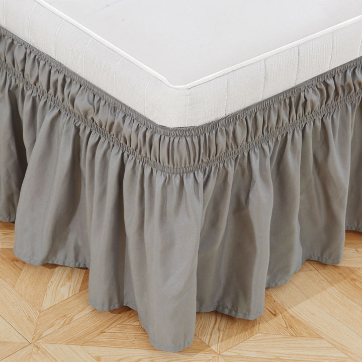 Bed%20Skirts,Wrap%20Around%20Bed%20Skirts%20with%20Adjustable%20Belts%20for%20Twin%20Beds%2015%20Inches%20Drop,%20Elastic%20Dust%20Ruffles,%20Easy%20Fit%20Wrinkle%20&%20Fade%20Resistant%20Silky%20Luxurious%20Fabric%20-%20Image%206