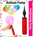 Balloon Pump Hand Plastic Inflator Air Pump. 