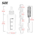 Pets Cat Milk Bottle Feeding Nipple Nursing Care Set Feeder Kit for Puppy Kitten Baby Squirrel Animal Pets Dogs Feeding Kit Feeding Bottle Pet Feeder Dog Bottle Feeder Set. 