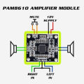 PAM8610 digital power amplifier board Module 15W+15W dual channel stereo mini Class D  DC 12V. 
