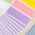 10pcs Waterproof Stationery Supplies Handwritten Tab Stickers Paste Index Classification Sticker Cute Candy Color Mark Label Colorful Self-adhesive Sticker. 