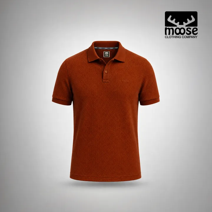 Moose%20Minimalist%20Textured%20Polo%20T-%20Shirts%20-%20Image%202