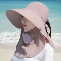 Summer Hat Women Outdoor Cycling Sunshade Face Mask Wide Brim Breathable Suncreen Sun Hats Casual Sunhat Visor Uv Protection New Jessica. 