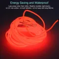 Auoyo 118inches LED EL Strip Light  Lights  Car Interior Decoration Strips Neon for Party Bar Christmas Halloween Decorative lights. 