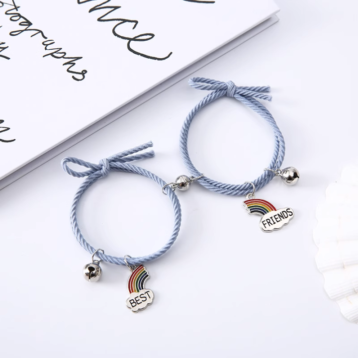 2pcs/set%20Rainbow%20Bracelet%20Korean%20Style%20Best%20Friends%20Bracelet%20Friendship%20Jewelry%20Fashion%20Birthday%20Gift%20Bracelet%20Rainbow%20Woven%20Suction%20Couple%20Bracelet%20Bell%20As%20a%20Gift%20For%20Best%20Friend%20Small%20And%20Fresh%20Student%20Bracelet%20Female%20Magnetic%20Suction%20Small%20Rubber%20Band%20-%20Image%208
