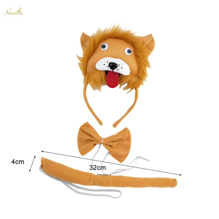 Kids%20Animals%20Costume%20Set%20Headdress%20for%20New%20Year%20Stage%20Performance%20Holiday%20Brown%20-%20Image%207