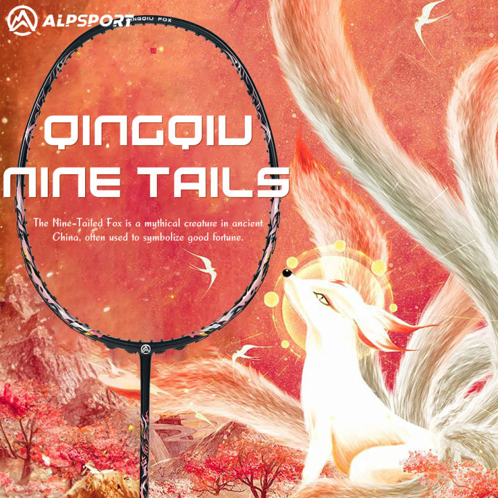 ALP-SPORTS%20Fox+8U%20Ultralight%20Carbon%20Fiber%20Badminton%20Racket%20(Women)%20%7C%20Sri%20Lanka%20Edition%20%7C%2062g%20Lightweight%20Design%20-%20Image%205