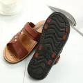 IELGY men's comfortable soft bottom beach sandals. 
