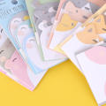 School office supply sticky notes Miniature Student stationery 45 sheets per pack sticky notes 3x3 Cute design Colorful bookmark for taking Study. 