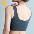 Women Sports Bra Quick Dry Wide Shoulder Strap Sports Brassieres. 