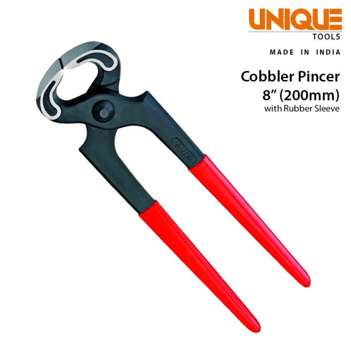 Carpenter Cobbler Multifunction Pincer Plier - Unique - India - 8" / 200mm