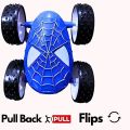 Spiderman Car Toys for Kids Boys  Stunt Car (Black & Blue and Black & Red and Blue & Red). 