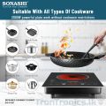 Infrared SONASHI Glass Ceramic Cooker 2000W. 