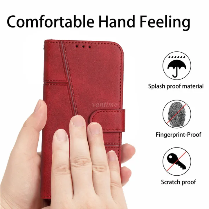 Vantime%20for%20Xiaomi%20Redmi%20A3%20A3X%20Retro%20PU%20Leather%20Wallet%20Case%20Flip%20Clasp%20Stand%20Cards%20Holder%20Casing%20-%20Image%202