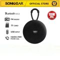 SONICGEAR SONICGO 2 BLUETOOTH PORTABLE SPEAKER WITH MIC | FM RADIO | USB PLAYBACK. 