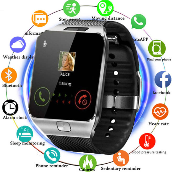 Fitvii Fitness Tracker O2 Shop Smart Watch DZ09 Smart Watch