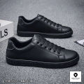 Casual Black Sneakers Shoes. 