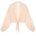 Shawl Summer with Skirt Outer Wear Cardigan Very Fairy Blouse Chiffon Sun Protection Clothing Short plus Size Thin Coat All-Matching. 